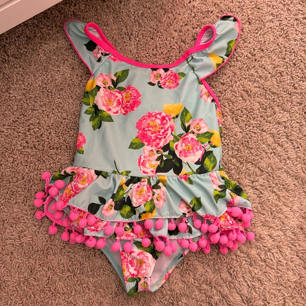 Betsey Johnson Toddler One Piece Swimsuit
